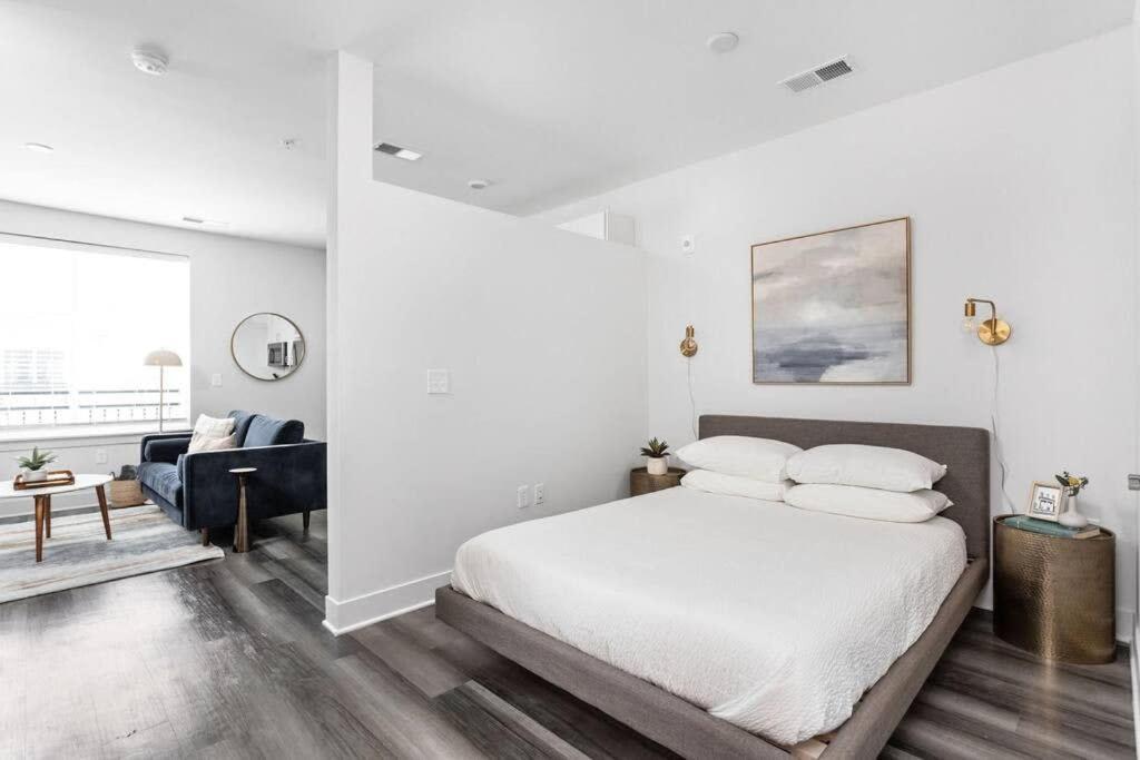 Mid-Century Modern Studio Cozysuites Downtown Indianapolis Exterior foto